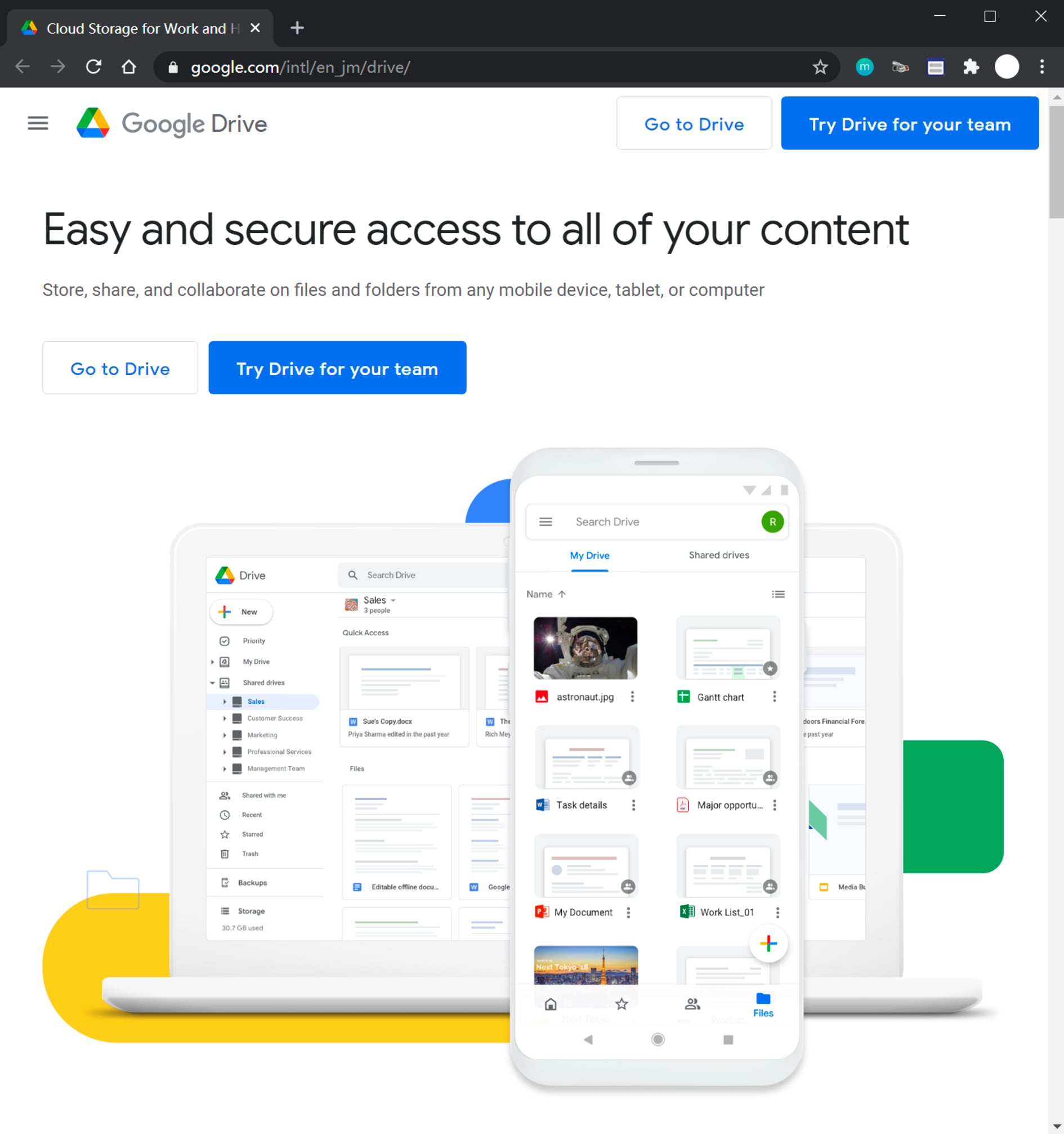 Google Drive on windows